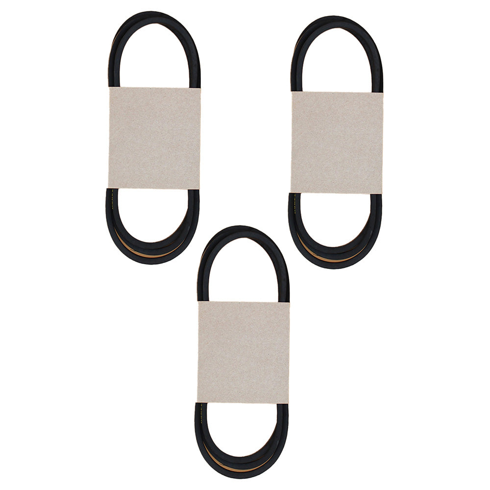 Qty 3: Deck Belts Fits Mcculloch Replaces 532144959