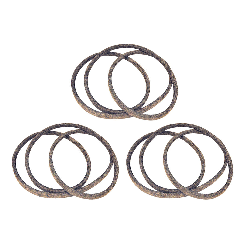 532138498 Set of Three (3) Deck Belts Fits Yard King 7800734 42" Deck Fits AYP
