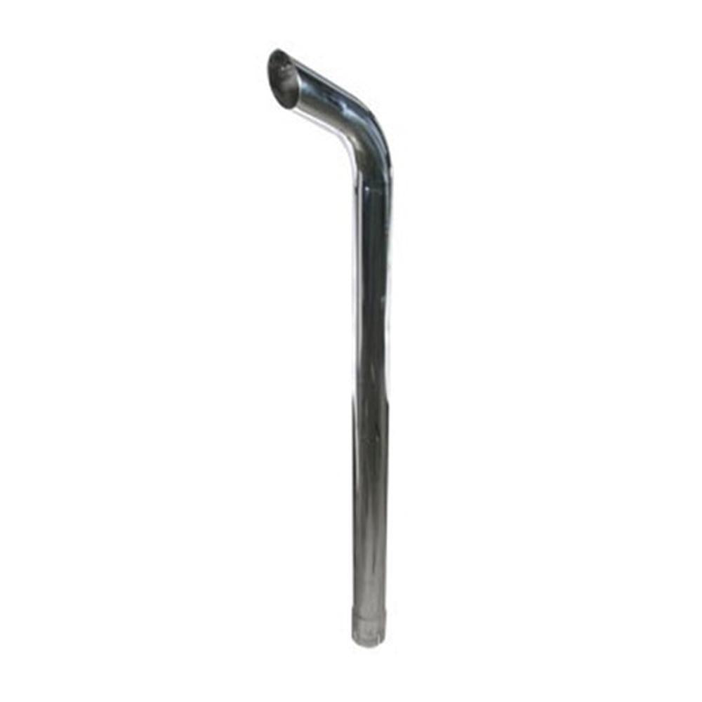 Exhaust Stack 53" x 3" Extended Curved Chrome Fits International 1086 146520C1