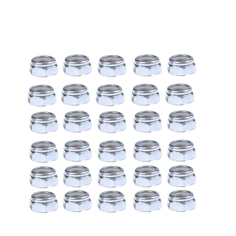 (30) Replacement Lock Nuts 14M7166 Fits John Deere Mower Tractor Combine Models