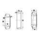 A-212615M1 Tapered Roller Bearing Cone Fits John Deere