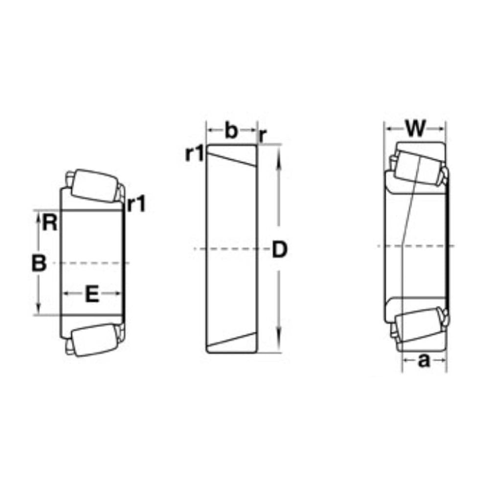 Cone Bearing Fits Case/International Harvester Replaces 11448