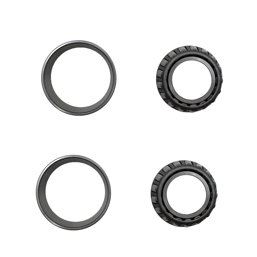 2 Tapered 15123 Cone & 15245 Cup Roller Bearing Set 31.75mm ID 62mm OD 18.16mm W