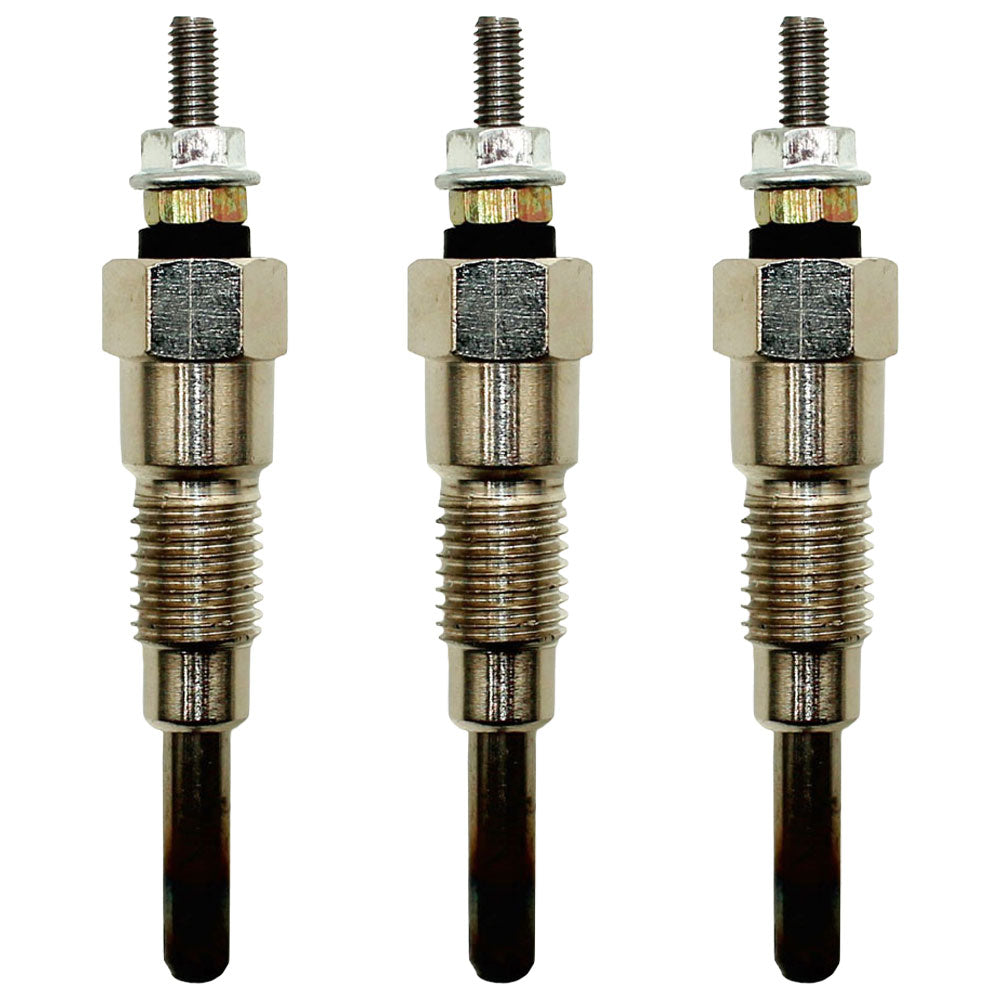 Qty 3: Glow Plug Fits Kubota Replaces 15261-65512