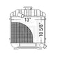 Radiator Fits Kubota Replaces 1537172060