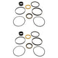 Qty 2: Cylinder Seal Kit
 Fits Case/International Harvester Replaces 1543275C1