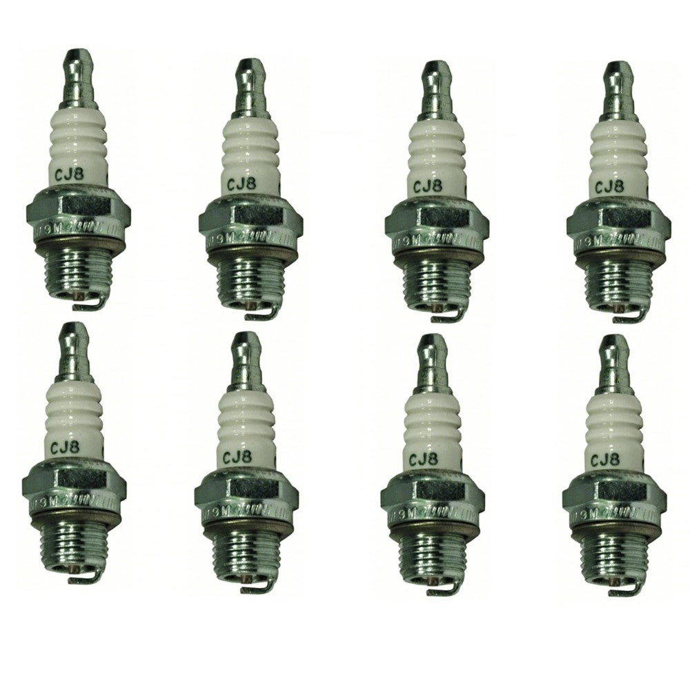 Qty 8: Spark Plugs  Fits Rotary Replaces 1295