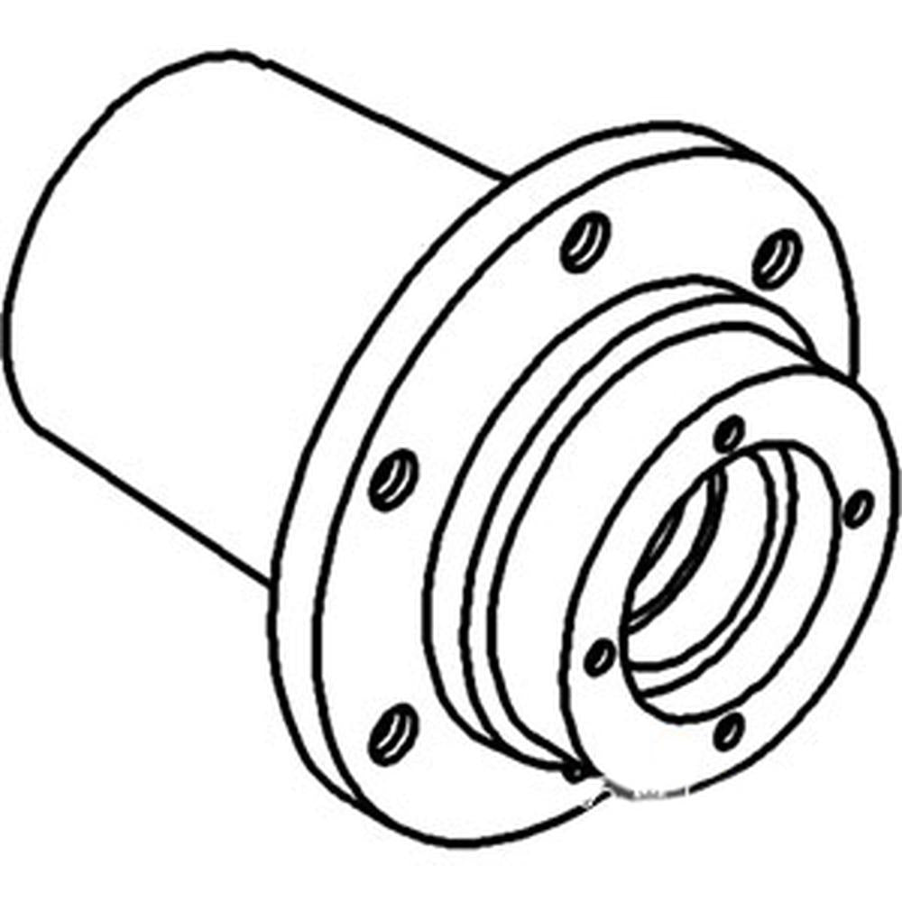 6 Bolt Front Wheel Hub Fits 1550 1555 1650 1655 1750 1800 1850 2-44 2-62 2-78 2-