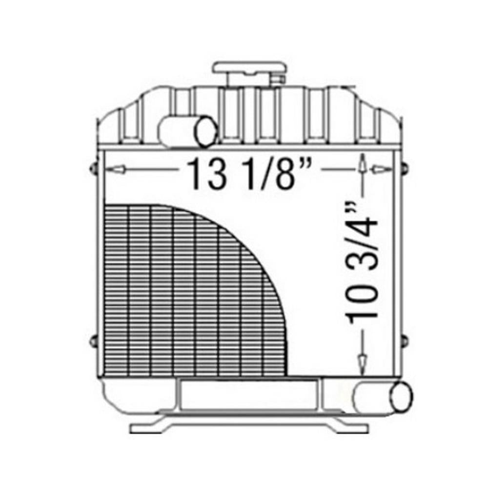 RADIATOR FOR PART 15553-72060