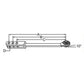 NonAdjustable Side Lift Link for Three Point Hitch Fits John Deere Fits Kubota