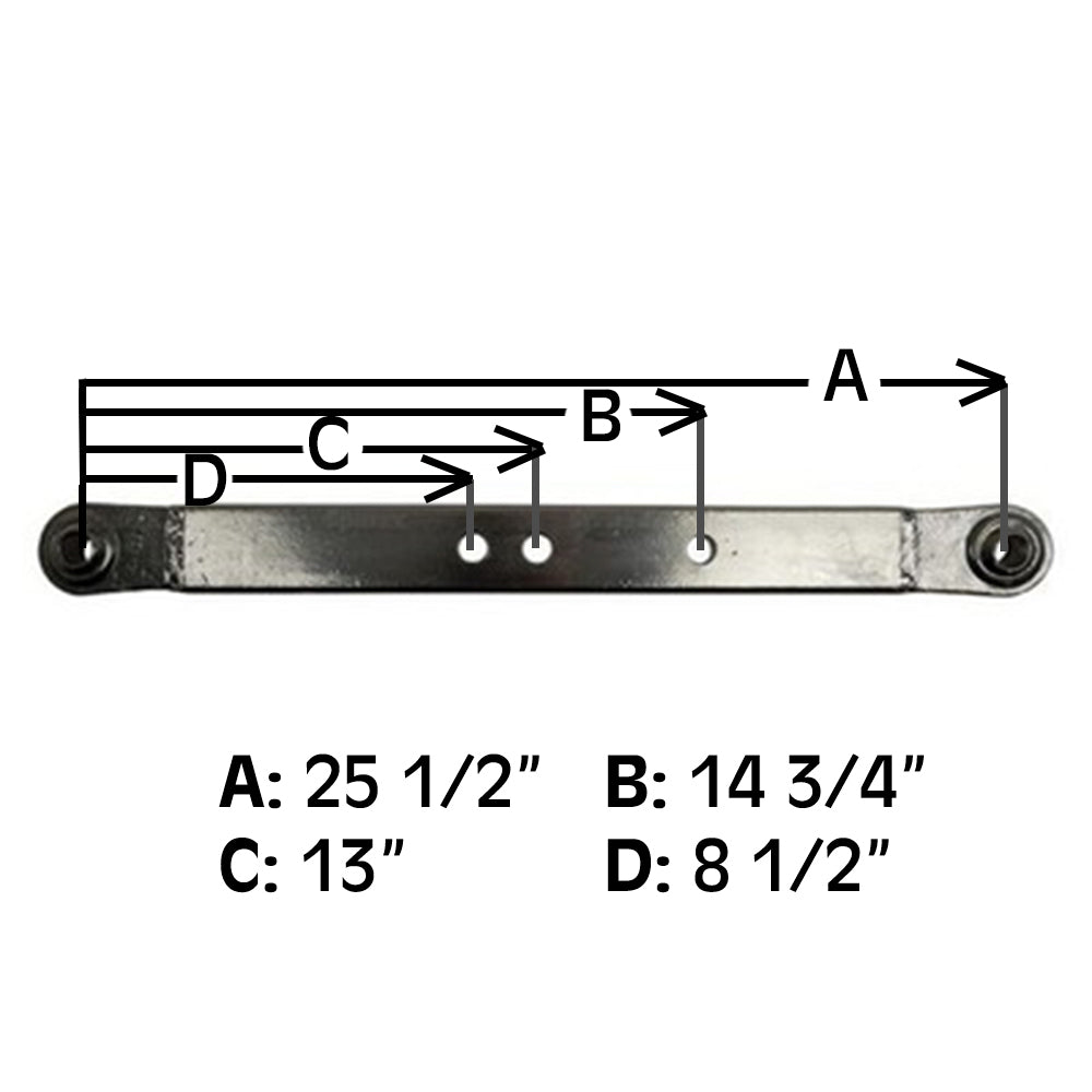 159328 3 Point Lift Arm (Fits CAT I) 25.5" Long fits Universal Applications