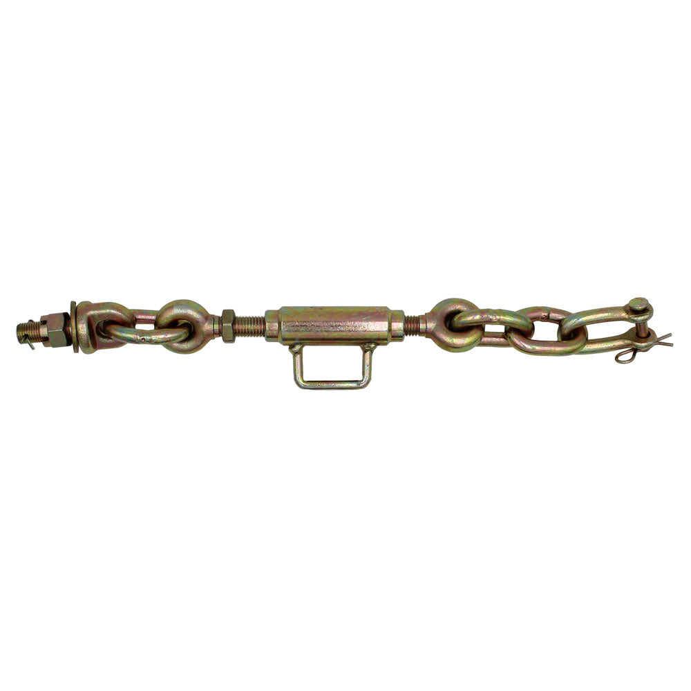 Universal Fit Turnbuckle 3 Point Hitch Sway Check Chain Stabilizer 11.75-13.50