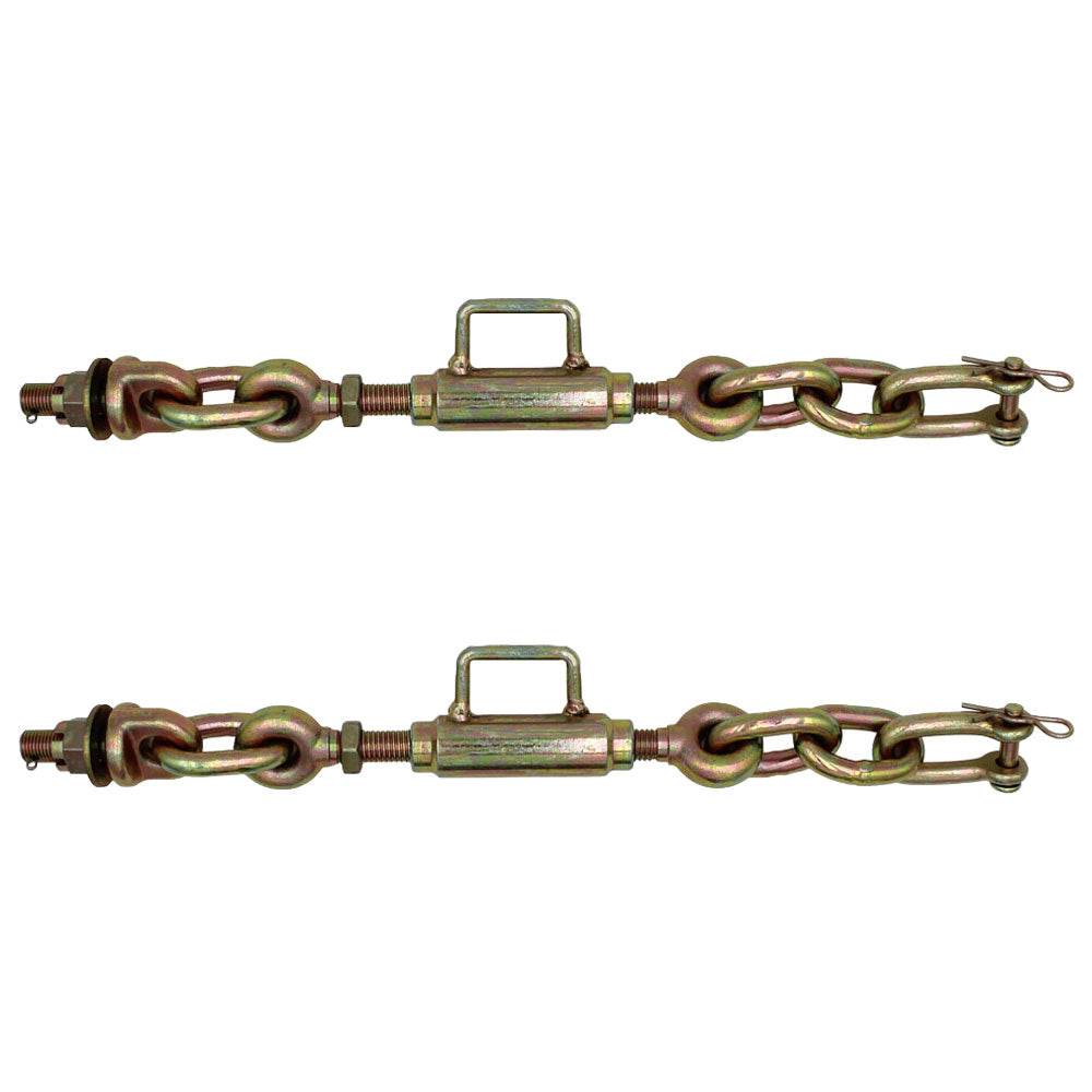 Qty 2: Adj. Compact Check Chain Stabilizer Fits Ford/New Holland