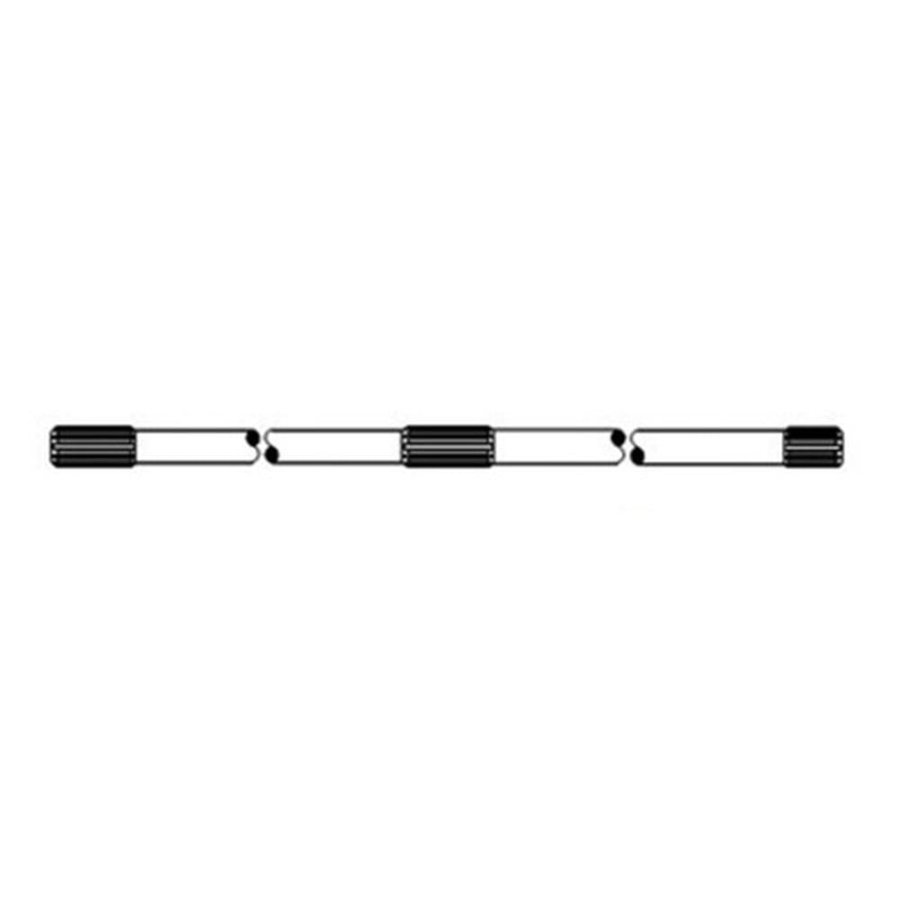 160489A New Oliver Tractor 1550 1555 PTO Shaft 71.062" Long with 12 Splines