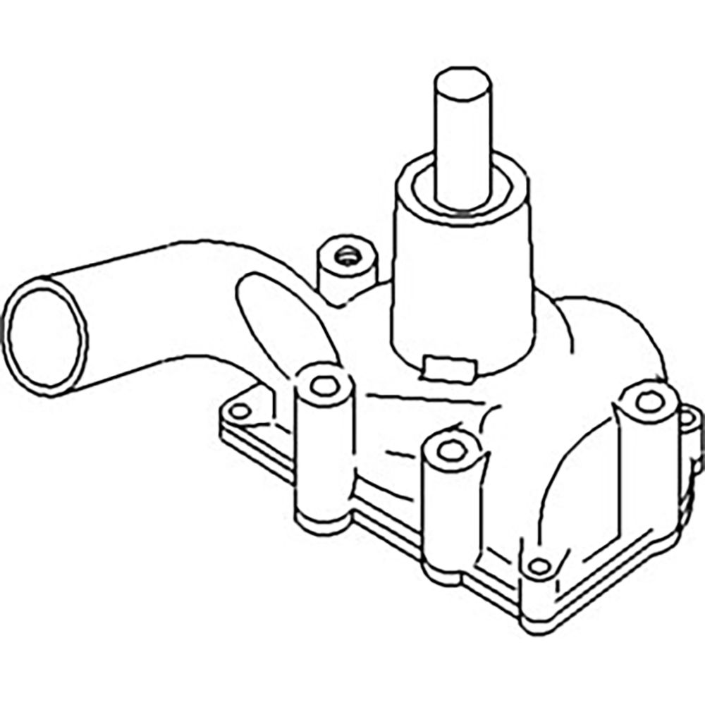 160927AS Water Pump for White/ Oliver Tractor 1550 1555 2-44 2-62 550