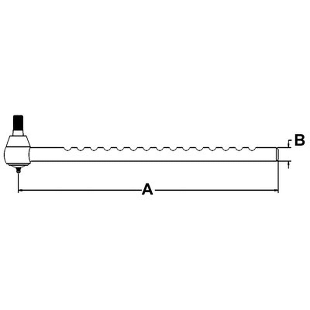 Long Tie Rod Fits White Oliver Replaces 164365A