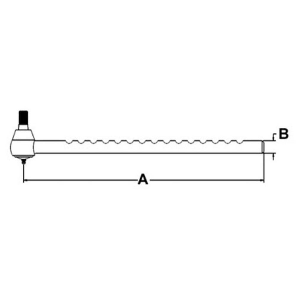 Long Tie Rod Fits White Oliver Replaces 164365A