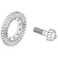 1660688M91 New Crown Wheel & Piston Set Fits Massey Ferguson Tractor Models