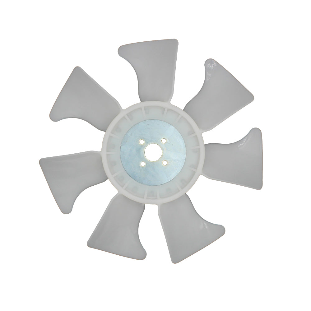 1666174110 Replacement Cooling Fan Blade 380mm 7 Blades Fits Kubota Models