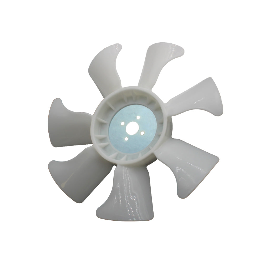 1666174110 Replacement Cooling Fan Blade 380mm 7 Blades Fits Kubota Models