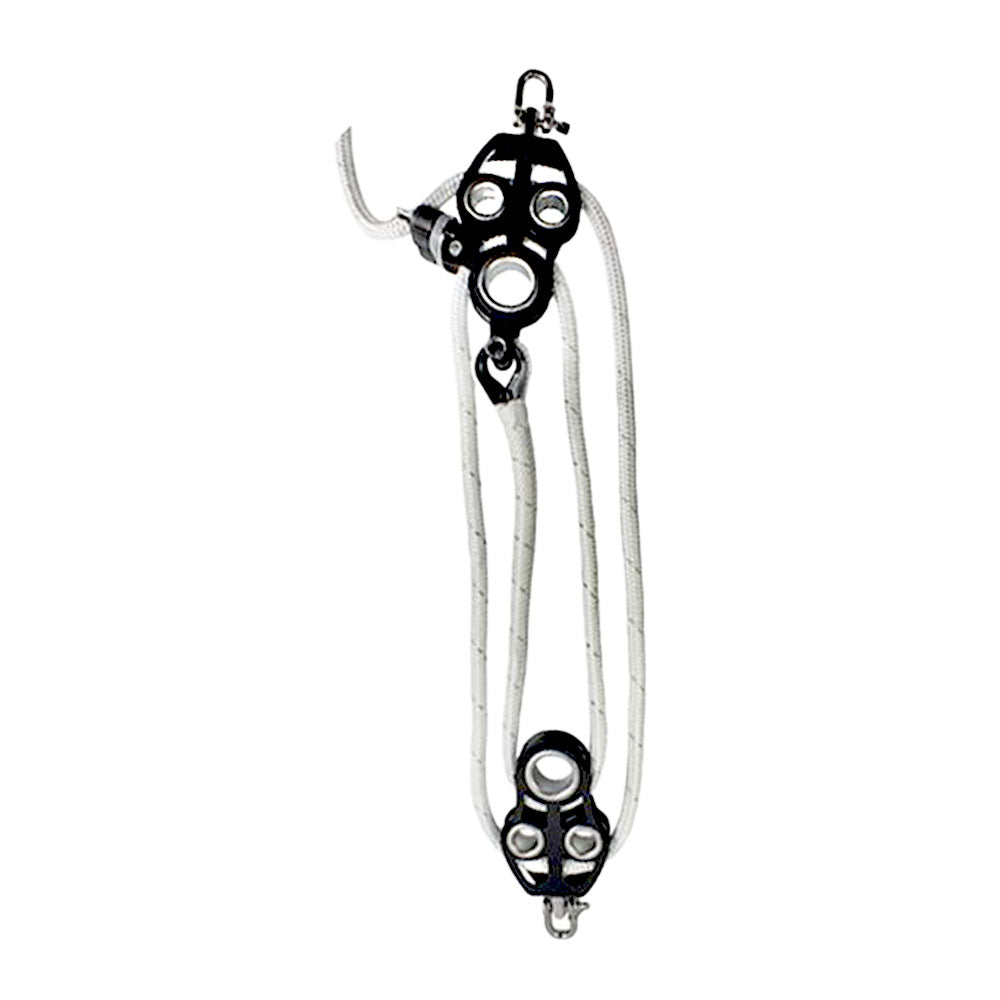 16811 FIDDLE BLOCK SET WITH ROPE