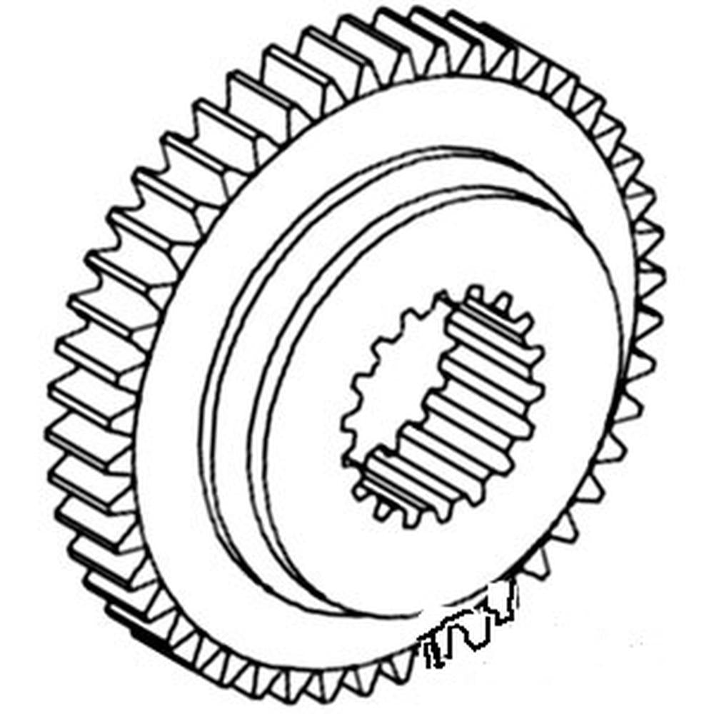 4th Gear Fits Massey Ferguson Replaces 1660095M1