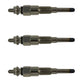 3 GLOW PLUGS Fits Kubota F2880F F3060 F3680 FZ2100 FZ2400 G1700 G1800 G1800S