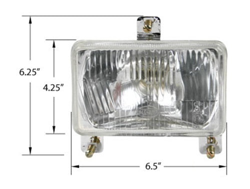 HEADLIGHT PAIR Fits Massey Ferguson TRACTORS 1693943M1
