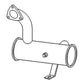 Muffler Fits Massey Ferguson 396 399 1694965M1 1694965M6