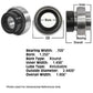 Bearing - Spherical Ball with Collar Re-Lubricatable Fits John Deere 6600 JD9367