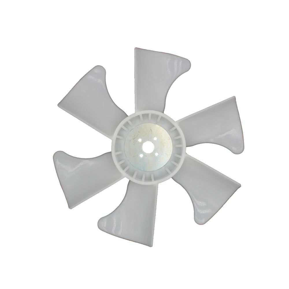 Replacement 6 Blade Fan Size 380mm 15” Fits Kubota Engine V1505 Tractors L70.055