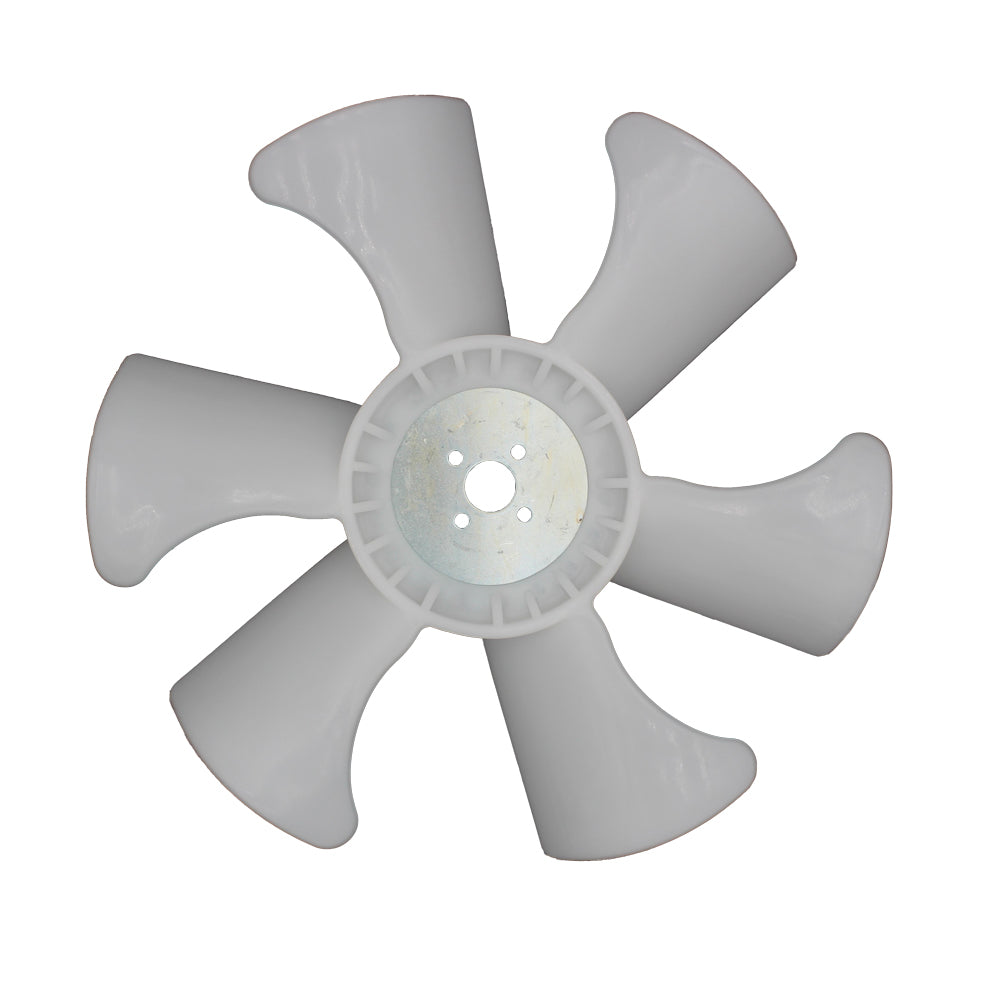 15” Fan Blade has 6 Blades 1721874110 Hole Size 1” x 1.7” Fits Kubota Tractors