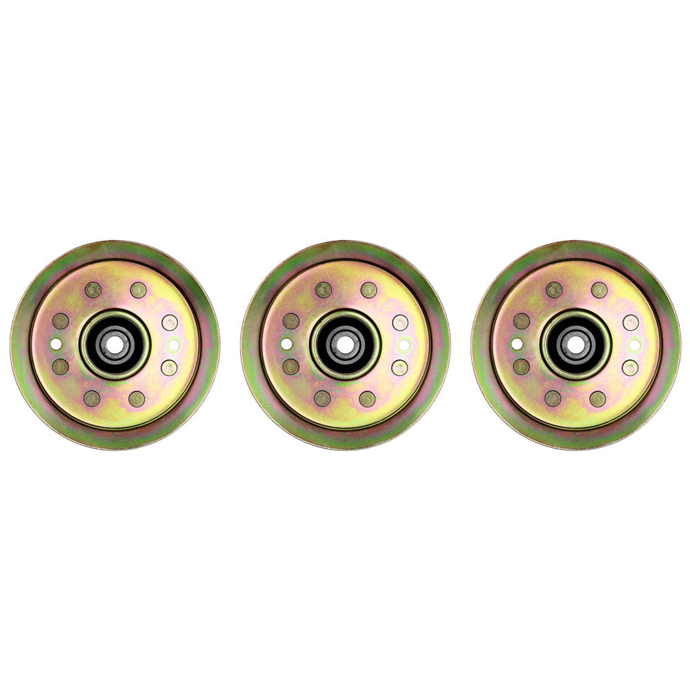 Qty 3: Flat Idler Pulleys Fits Snapper Replaces 1736540YP_x3