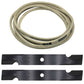 Blades & Belt Kit Fits Sears Replaces 7103789