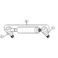 1749213M91 NEW Power Steering Cylinder Fits Massey Ferguson 20C, 30B, 40B, 30D+