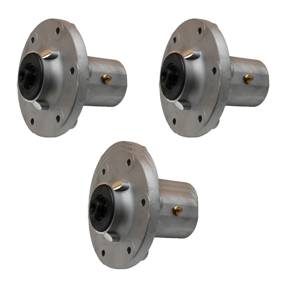 (3) Spindles Fits Simplicity 1761445 Courier 42" & 48" Decks 1696805-00