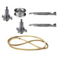 Deck Rebuild Kit Fits AYP Mowers - Blades-Spindles-Pulley-Belt