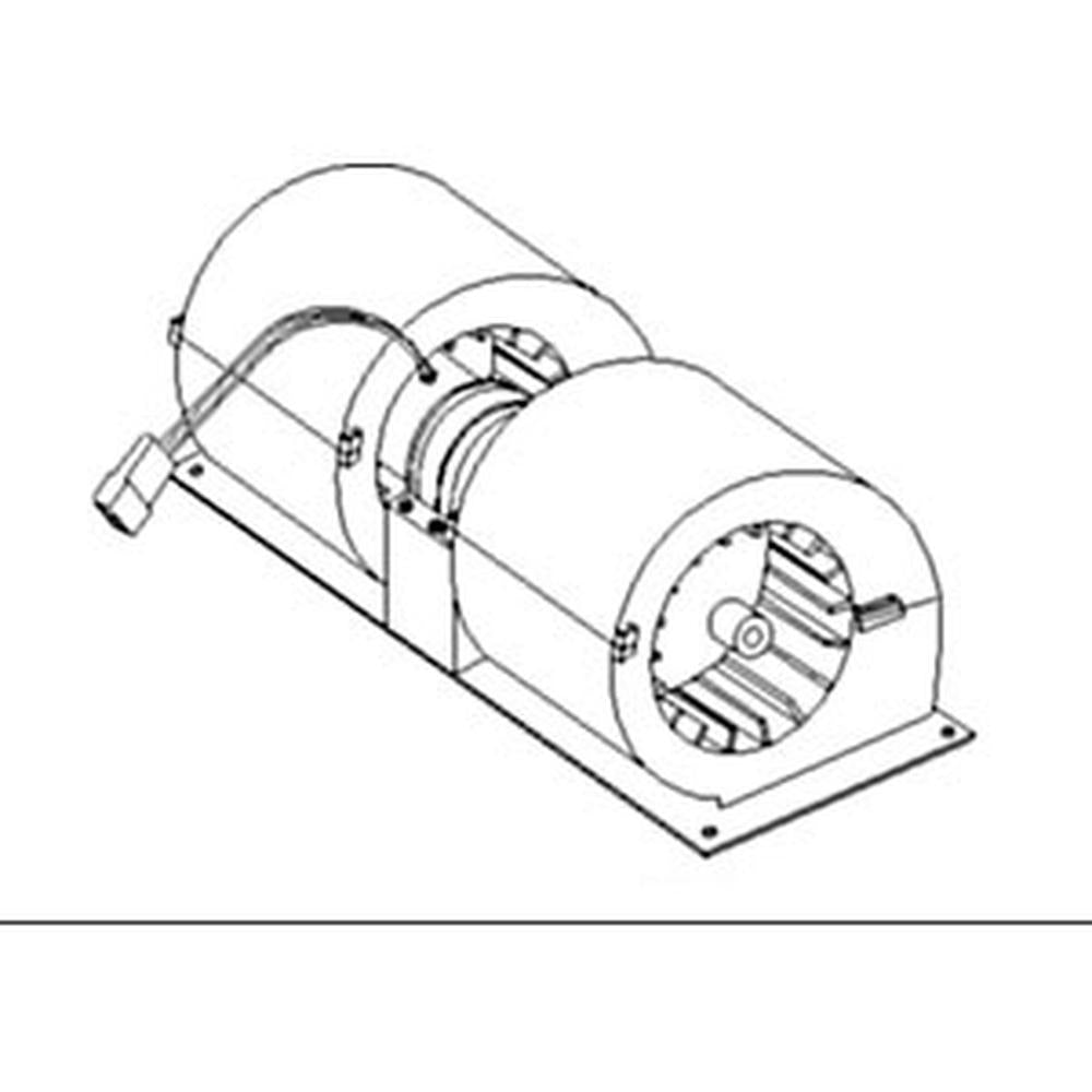 Cab Blower Motor Fits Case IH 82034852 Fits New Holland TS100 TS110 82034854