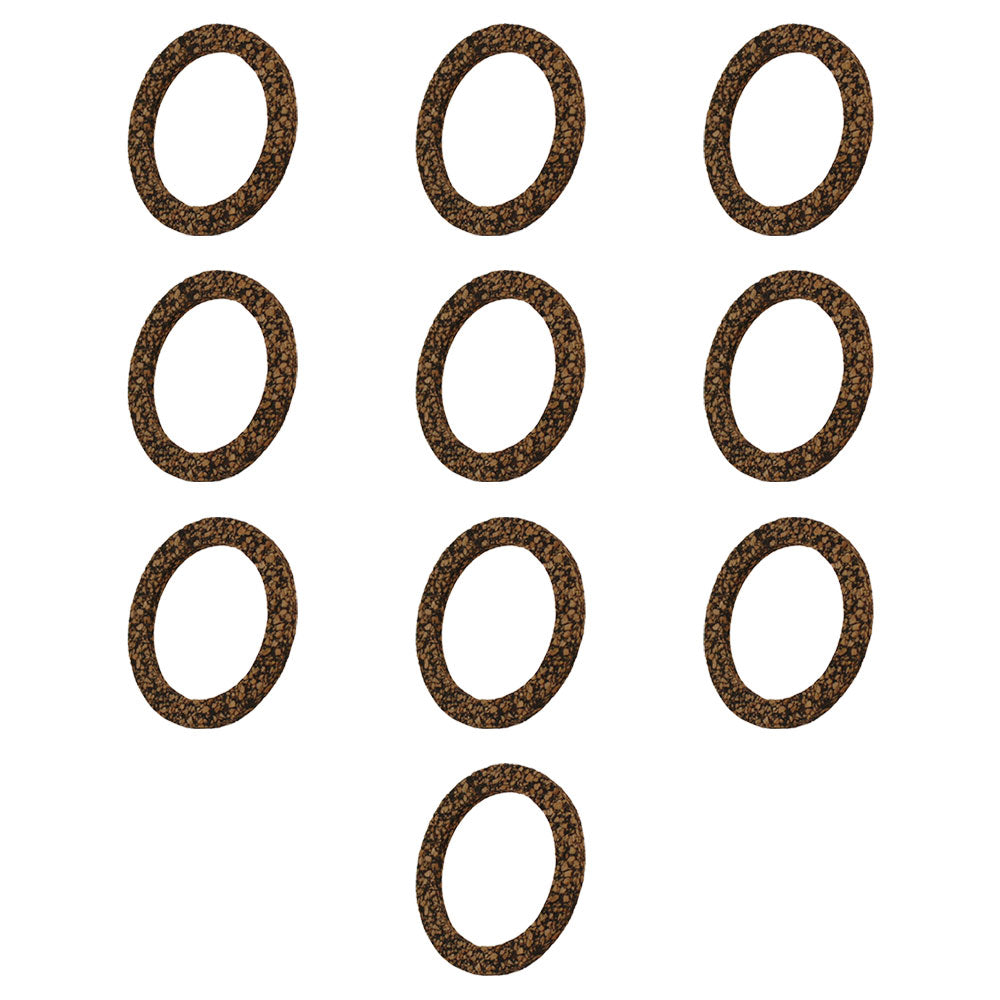 Ten Cork Gaskets Gas Fuel Sediment Bowl Fits Case 480CK 580CK VI Fits IH 13193D
