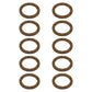 Ten Sediment Bowl Gaskets Fits Ferguson 204 302 304 35 356 50 65 85 88 F40 TO35