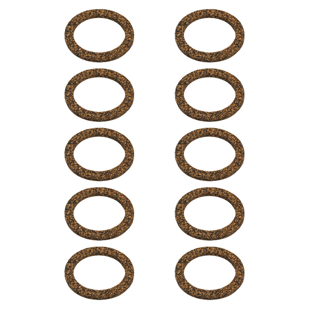 Qty 10: Sediment Bowl Gasket (Cork) Fits Massey Harris Replaces 180060M1_x10
