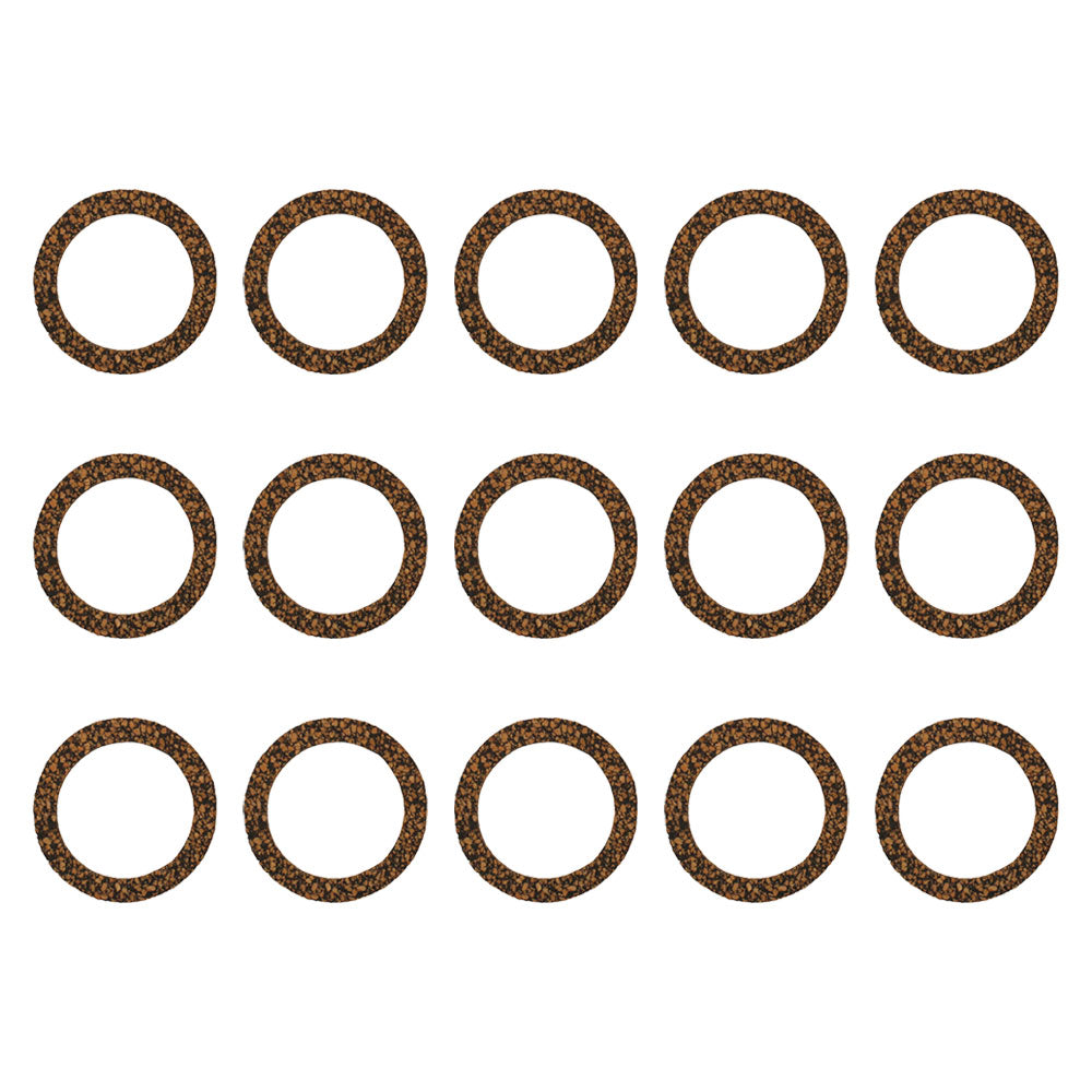 Qty 15: Sediment Bowl Gasket (Cork) Fits John Deere Replaces 17C108