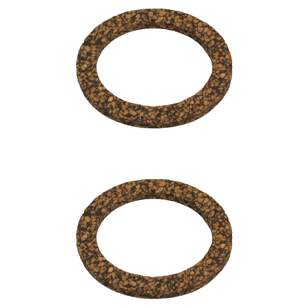 Qty 2: Sediment Bowl Gasket (Cork) Fits John Deere Replaces 17C108