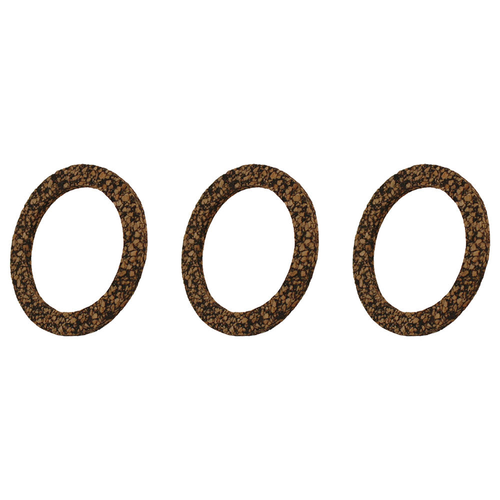 Qty 3: Sediment Bowl Gasket (Cork) Fits Cockshutt Replaces 12081G