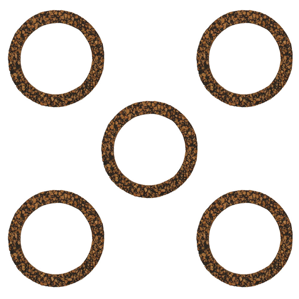 Qty 5: Sediment Bowl Gasket (Cork) Fits John Deere Replaces 17C108