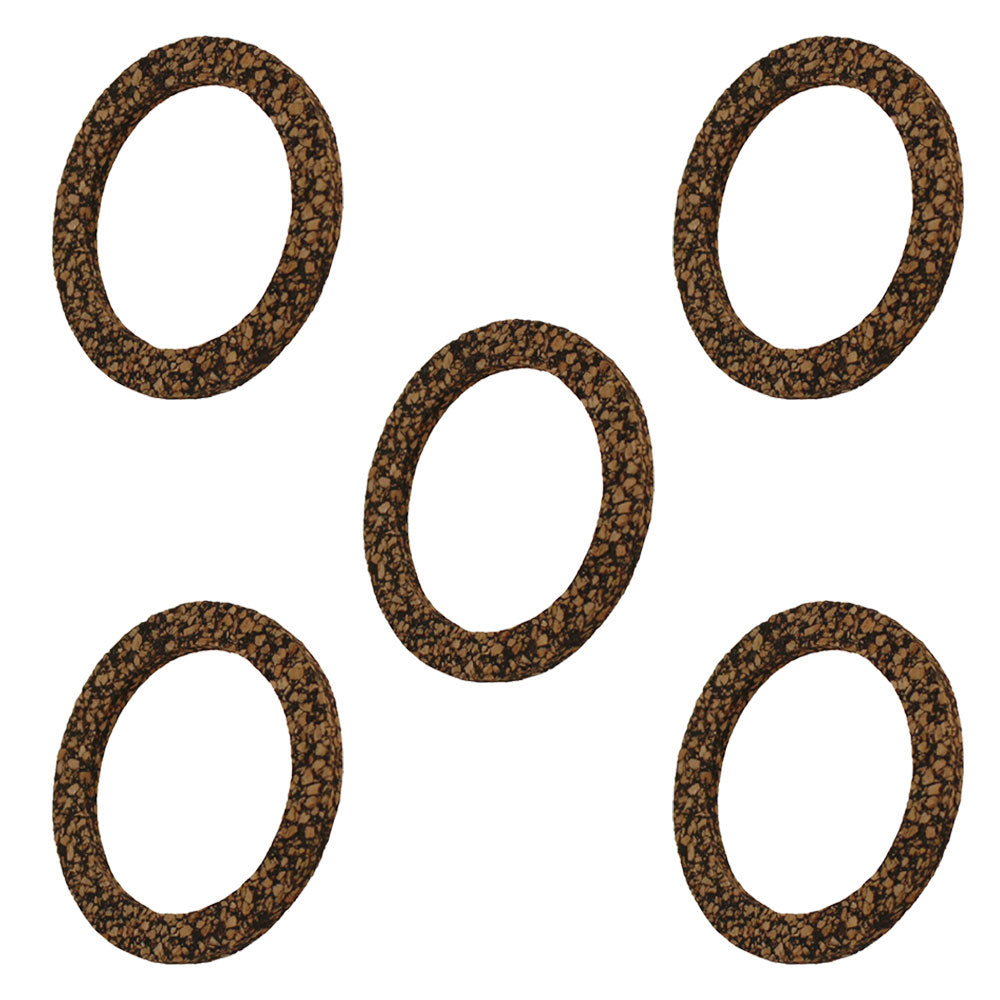 Qty 5: Sediment Bowl Gasket (Cork) Fits John Deere Replaces 17C108