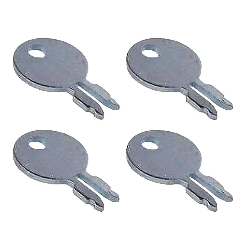 189527M91 Four (4) Ignition Keys Fits Massey Ferguson Tractor TO20 TO30 35 50 65