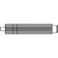 Transmission Mainshaft Fits Massey Harris Replaces 180441M1
