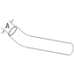 180783M1 Fits Massey Ferguson Radiator Hose Lower Bottom TO35 35 135 2135 202