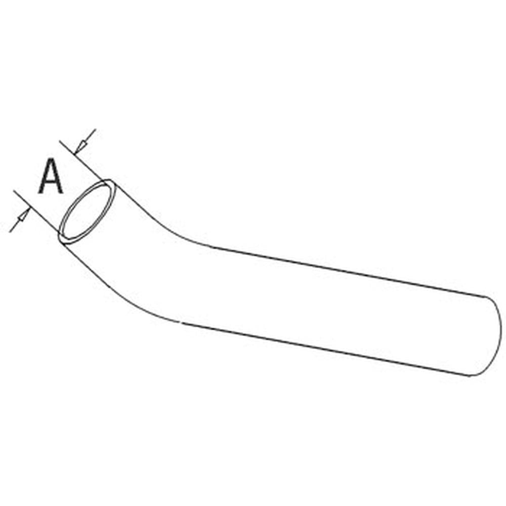 Lower Radiator Hose Fits Massey Ferguson Replaces 18078383M1